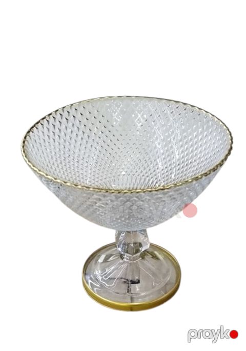 Desert qabı model-2, şəffaf qızılı - Gstore 15 — Bakı