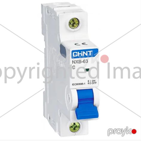 Avtomat açar NXB-63 1P 10А 6кА B (Chınt) 814013 — Bakı