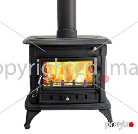 Kamin soba tipli odunlu (çuqun) ŞSÇ 01 — Ev texnikası, Bakı (4)