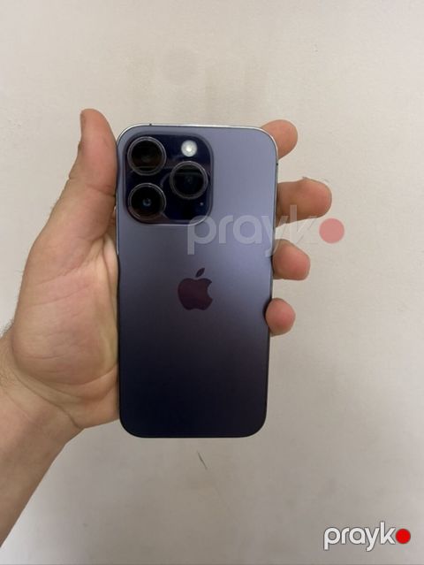 IPhone 14 Pro, 128 GB, Deep Purple, Face ID — Bakı