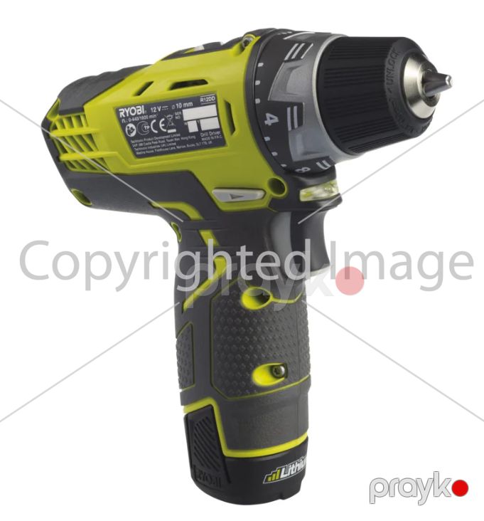 Drel-vintburan akkumulyatorlu Ryobi R12DD-LL13S 5133001802 — Təmir və inşaat, Bakı (3)