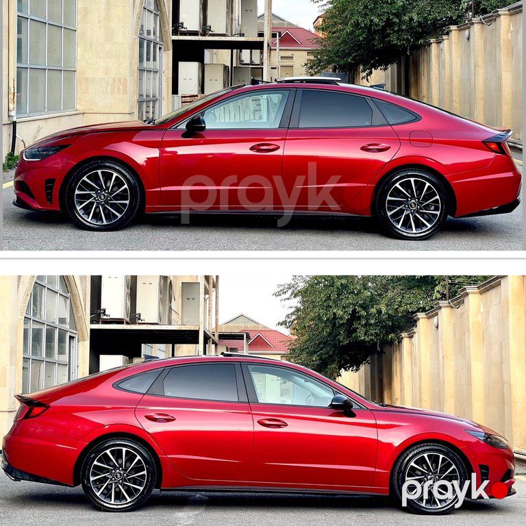 Hyundai Sonata, 1.6 L, 2020 il, 50 309 km — Avtomobillər, Bakı (9)