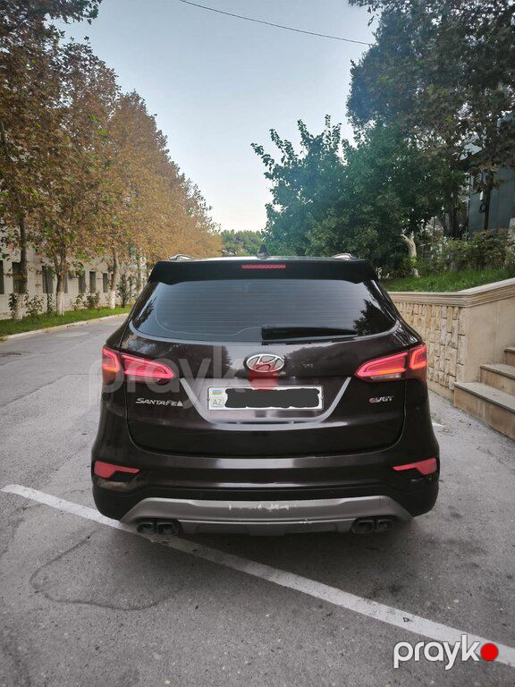 Hyundai Santa Fe, 2.0 L, 2016 il, 234 500 km — Avtomobillər, Bakı (2)