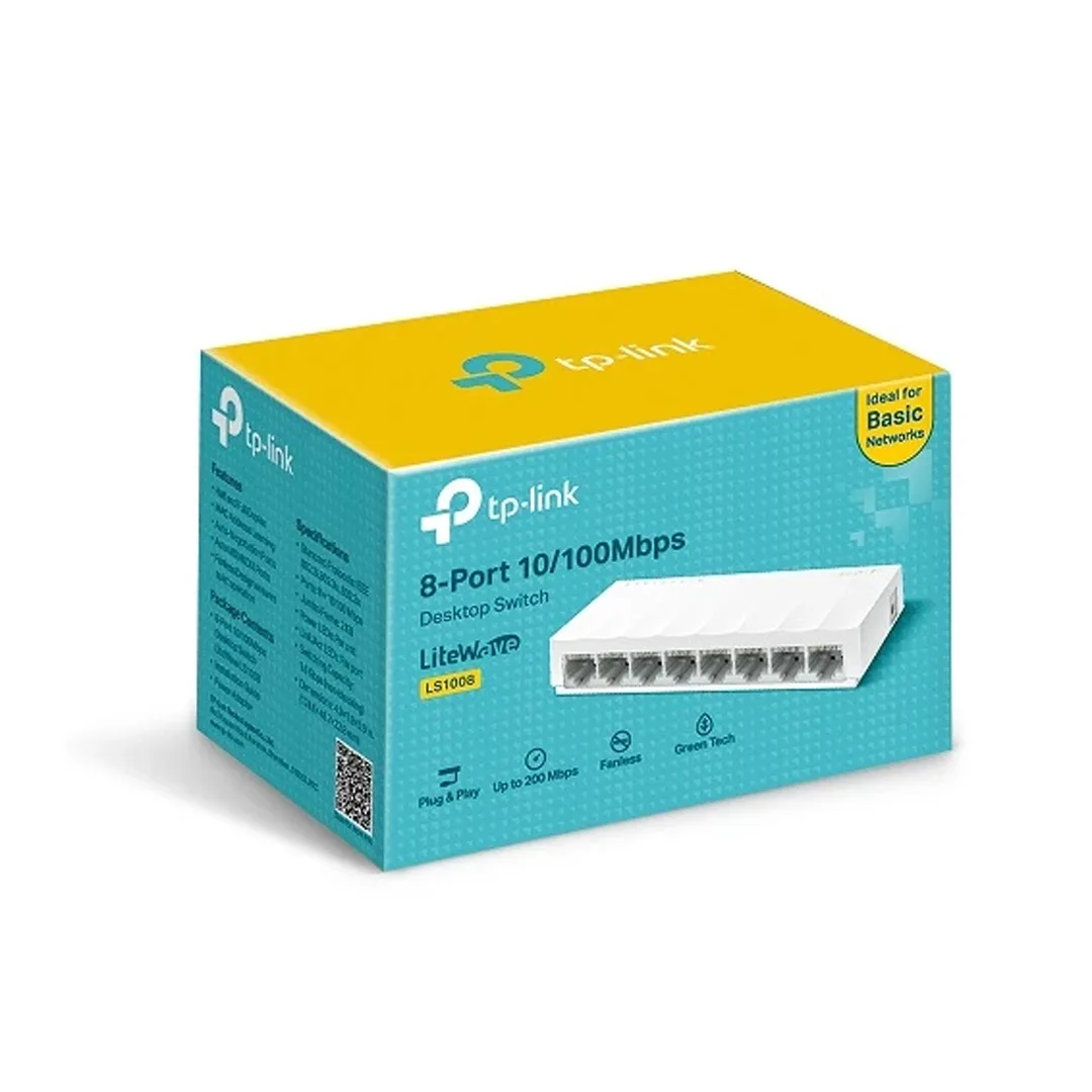 TP-Link - LS1008 (8-Port Desktop Switch) — Mallar, Bakı (3)