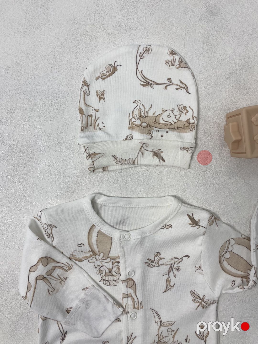 Yenidoğulan üçün paltar No brand, Dəst, Ağ, Pambıq, 3-6 ay — Mallar, Bakı (3)