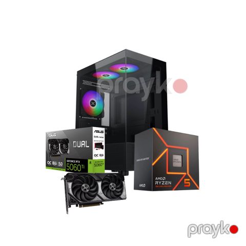ApexCore Gaming PC – RTX 5060 Ti, Ryzen 5 7600 (CUSTOM-PC-123) — Bakı