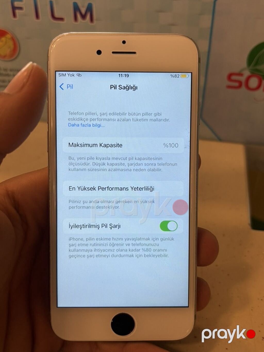 IPhone 6s, Space Gray, Barmaq izi — Apple iPhone, Bakı (3)