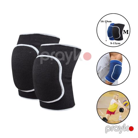 Diz qoruyucusu Sanjiu 5999 16-19 sm, 9-15 yaş, M, polyester, qara — Bakı