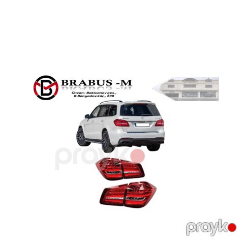 "Mercedes W166 GLS" stop işığı — Bakı
