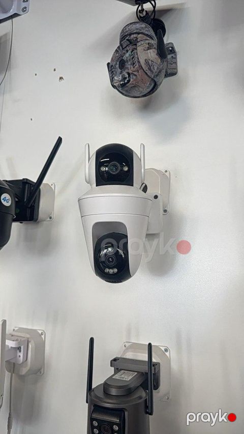 Wifi kamera 2 lensli PTZ kamera 2 lensi fırlanır Wifi kamera PTZ — Bakı