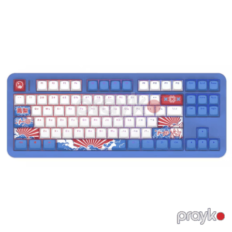 Red Square Alumix TKL Classic Pakuru Simsiz Klaviatura – Blue — Bakı