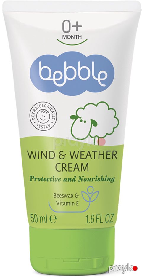 Külək və pis havadan qoruyucu uşaq kremi Bebble 50ml — Bakı