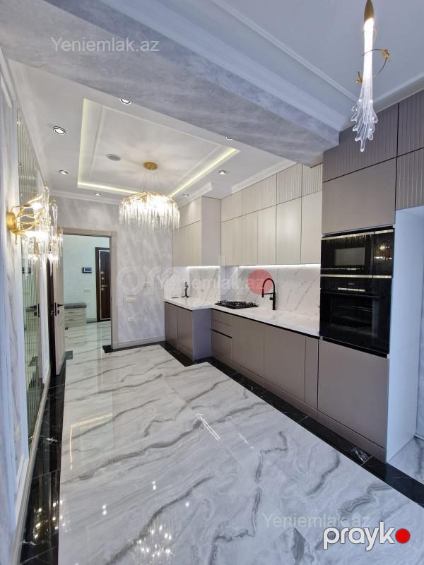 Satılır 3 otaqlı Bina evi menzil (Yeni tikili), 99 m², Nərimanov rayonu — Mənzil, Bakı (2)
