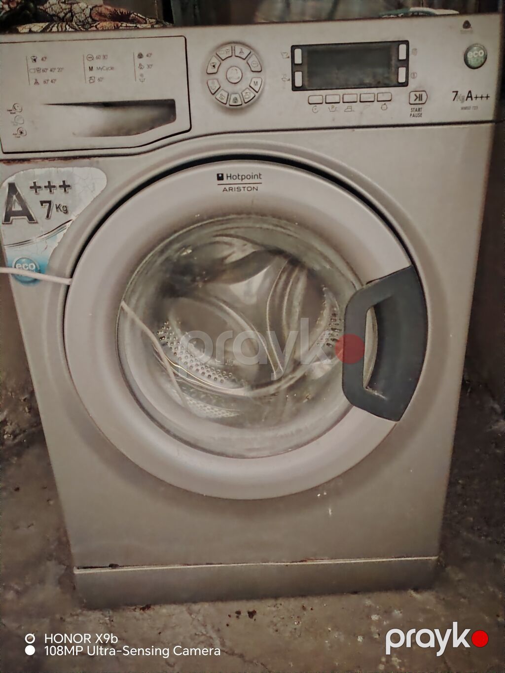 Hotpoint Ariston paltaryuyan isleyir real alici zeng elesin — Çamaşır maşınları, Bakı (2)