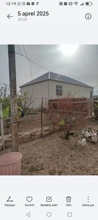 4 otaqlı Həyət evi Satılır, Yaşma qəs., Sumqayıt — Ev, villa, Sumqayıt (2)