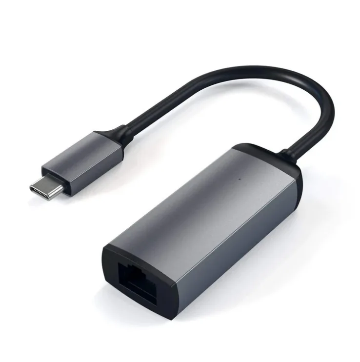 HUB Satechi Aluminum Type-C to Gigabit Ethernet Adapter Space Gray — Mallar, Bakı (2)