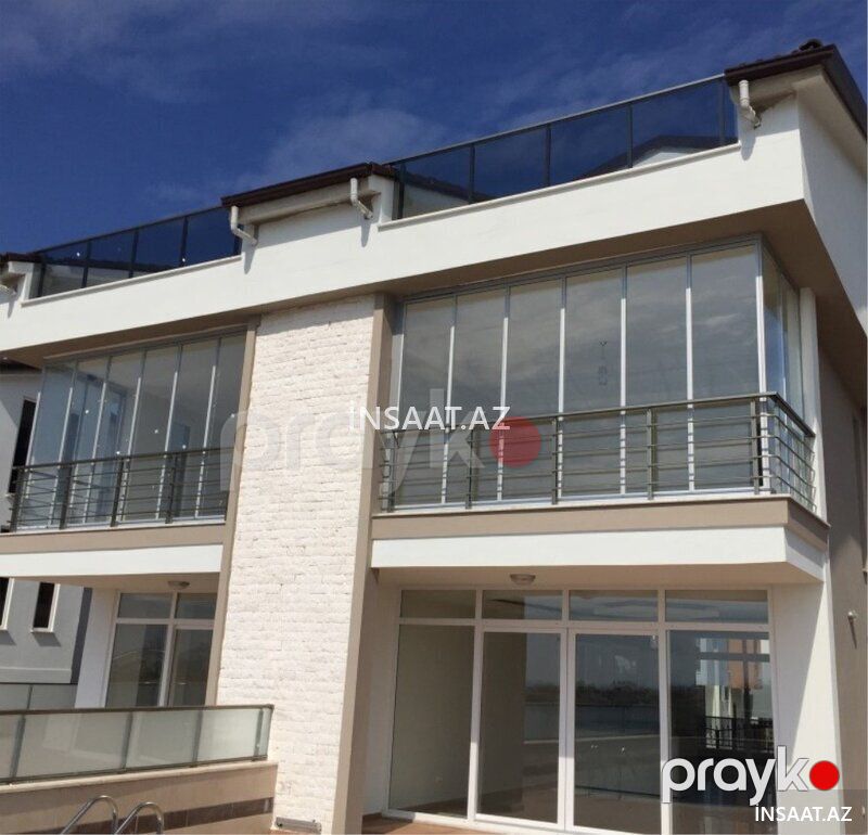 Cam balkon — Pəncərələr, qapılar, balkonlar, Bakı (6)
