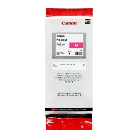 Canon PFI-320 M 2892C001AA Magenta Original Pigment Mürəkkəb Kartrici — Bakı