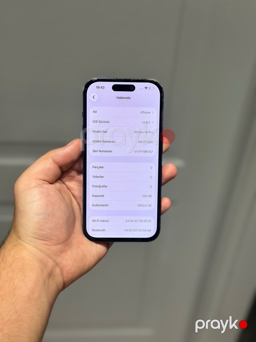 Apple iPhone 14 Pro Deep Purple 128GB/6GB — Smartfonlar, Bakı (2)