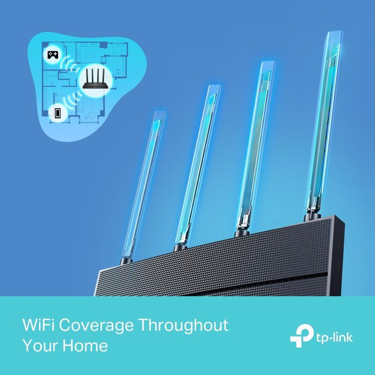 Router "TP-Link Archer AX12 AX1500 Wi-Fi 6" — Şəbəkə və server avadanlığı, Bakı (6)