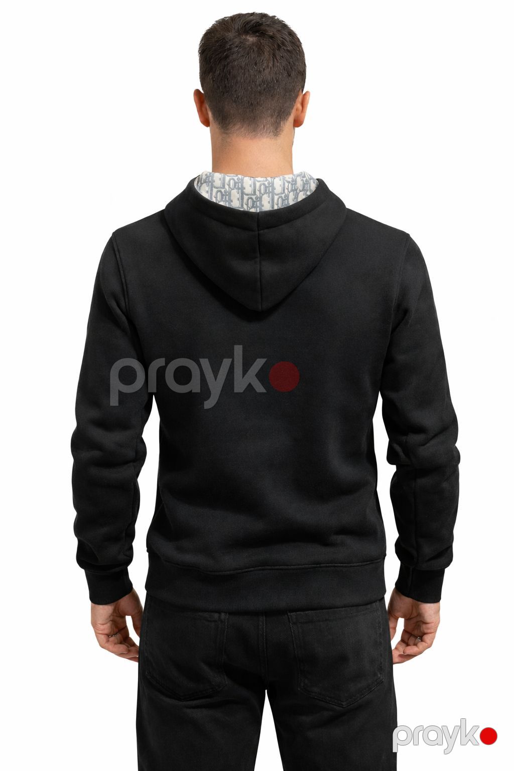 Kişilər üçün jaket VB05428, qara, parça, ölçü 2XL — Mallar, Bakı (2)