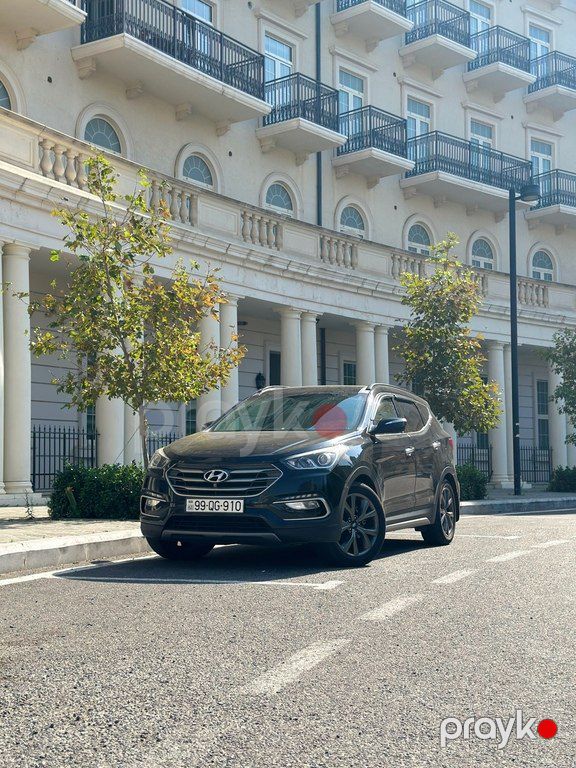 Hyundai Santa Fe, 2.0 L, 2017 il, 280 000 km — Avtomobillər, Bakı (2)