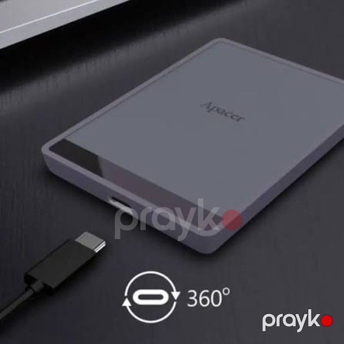 Apacer AS724 1TB AP1TBAS724M-1 Portable SSD USB 3.2 Gen 2 Usb-c – Mauve — Elektronika, Bakı (3)
