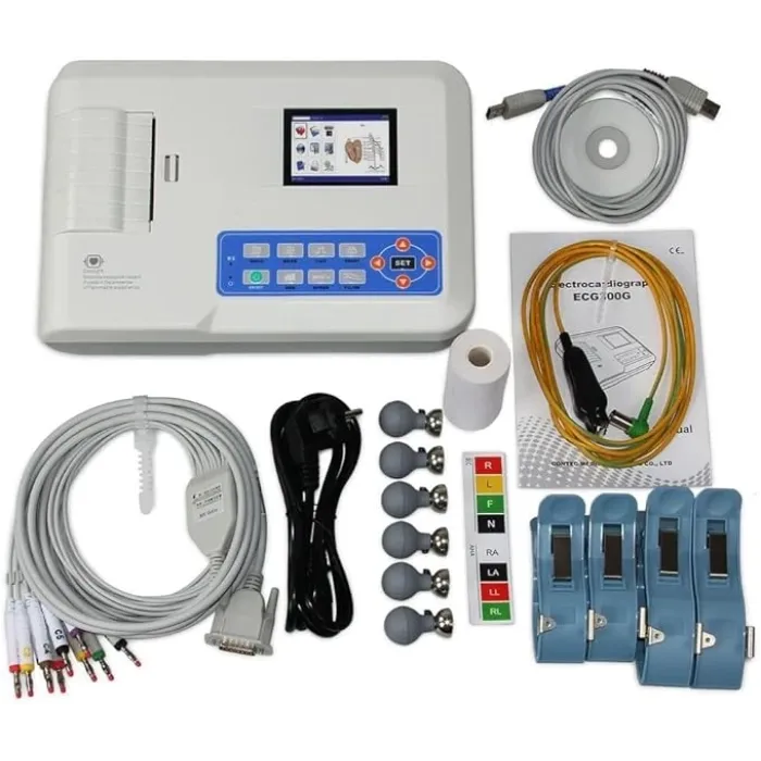 Contec ECG300G 3 Kanallı Elektrokardioqraf — Bakı