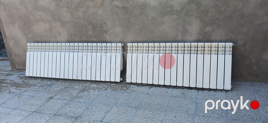 Alüminium radiatorlar – 2 ədəd panel - Material: alüminium, yüksək — Radiatorlar, Bakı (2)