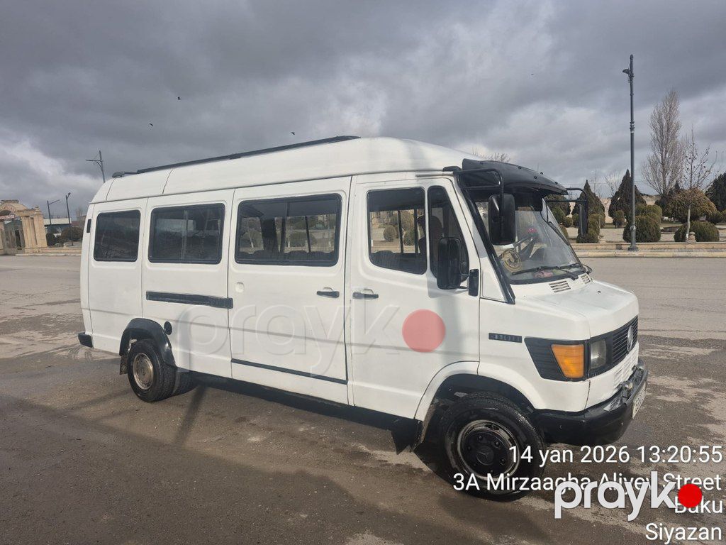 Mercedes 410 D, 2.9 L, 1991 il, 500 000 km — Avtobus, Siyəzən (3)
