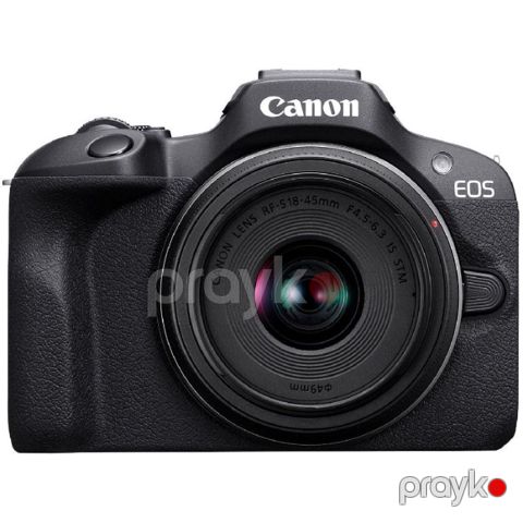 Canon Dslr Kamera EOS R100 + RF-S 18-45 IS STM Lens — Bakı