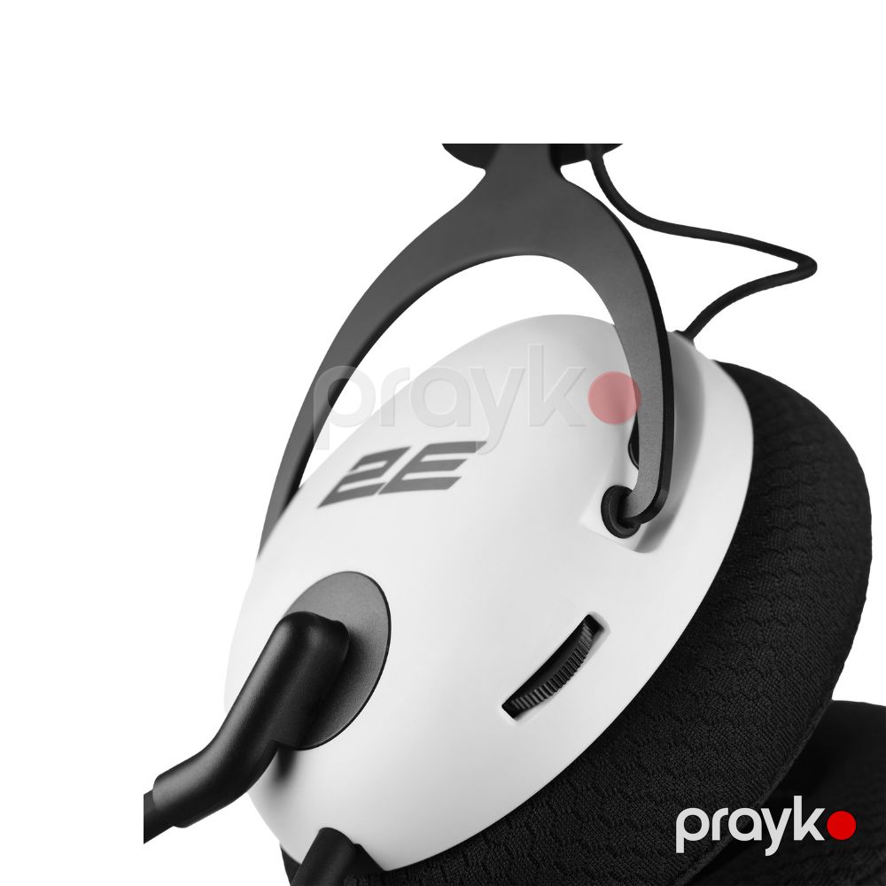 2E Gamıng Headset HG310 V2, mini-jack, 1.5m, white (2E-HG310V2-WT) — Qulaqcıqlar, Bakı (4)