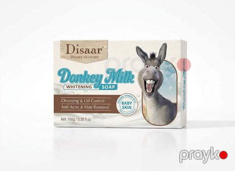 Kosmetik sabun Donkey Milk Whitening, 100 q