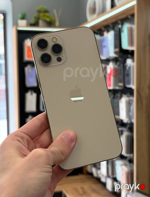 IPhone 12 Pro Max, 128 GB, Qızılı, Zəmanət, Simsiz şarj, Face ID — Digah