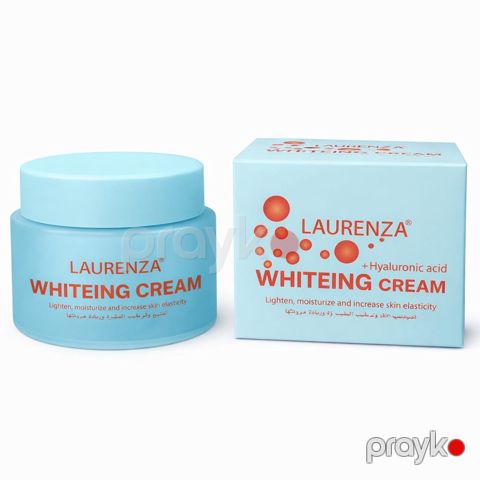 Ağardıcı üz kremi Laurenza Whiteing Hyaluronic Acid 100 ml — Bakı