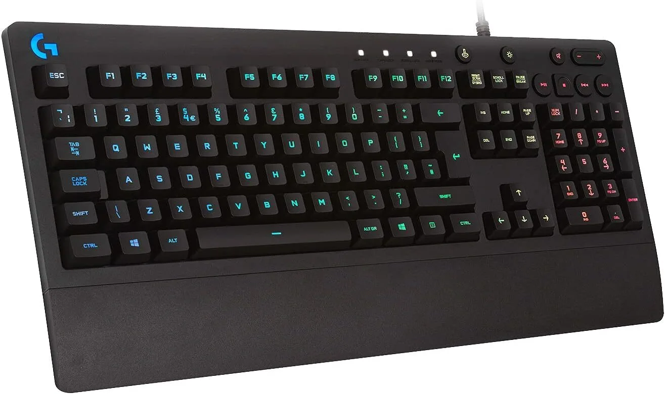 Klaviatura Logitech G213 Prodigy Corded RGB Gaming Keyboard Black — Mallar, Bakı (3)