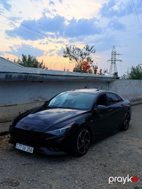 Hyundai Elantra N Line, 1.6 L, 2021 il, 100 000 km — Şəki