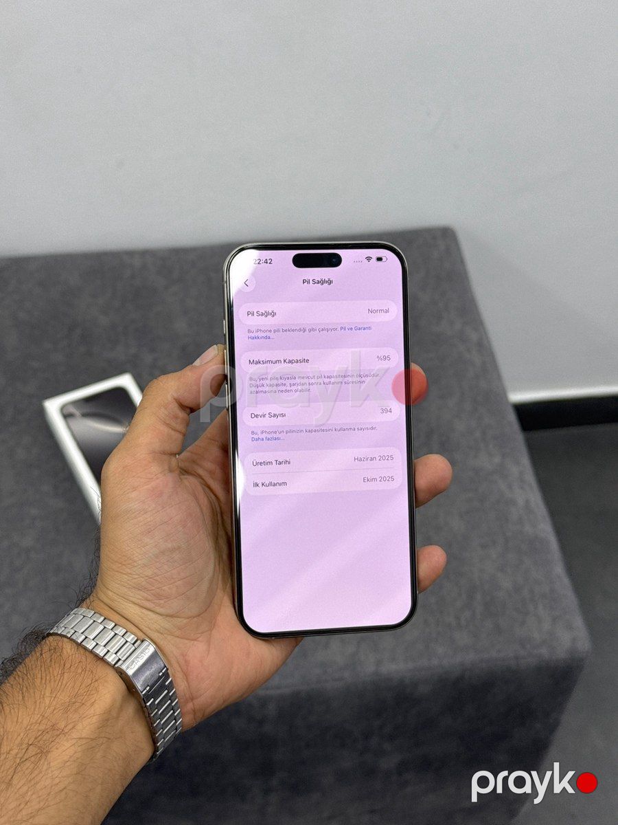 Apple iPhone 16 Pro Max Natural Titanium 256GB/8GB — Smartfonlar, Bakı (7)