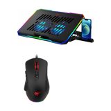 Havit kombo – Havit HV-F2069 Laptop Cooling Pad + Havit Gamenote MS900 Gaming Mouse (HAV-PM-164) — Pctech — Periferiya cihazları