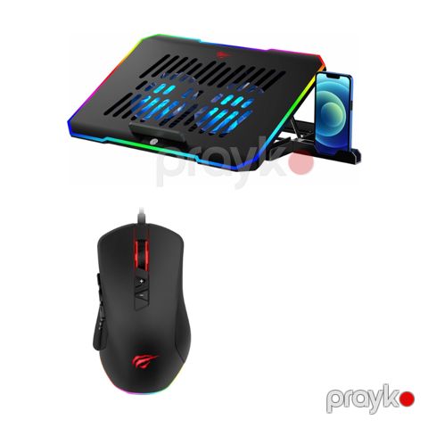 Havit kombo – Havit HV-F2069 Laptop Cooling Pad + Havit Gamenote MS900 Gaming Mouse (HAV-PM-164) — Bakı