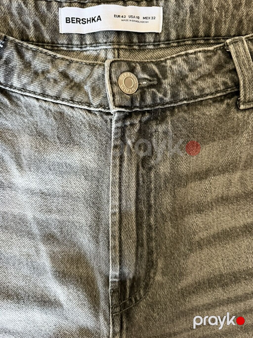 Cinslər, Bershka, rəng - Boz — Jinslər, Bakı (2)
