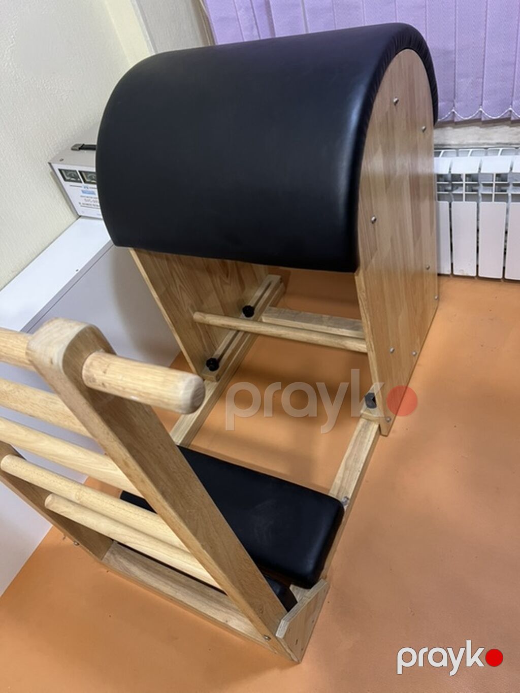 Pilates Barrel (Ladder Barrel) – ağac konstruksiya və dəri örtüklü — Digər simulyatorlar, Bakı (3)