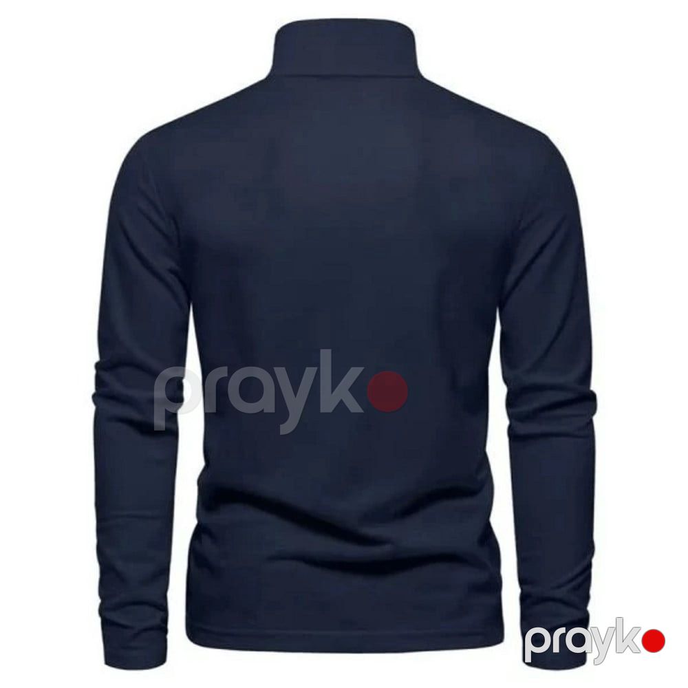 Kişilər üçün polo 57_1228, göy, pambıq, ölçü M — Mallar, Bakı (2)