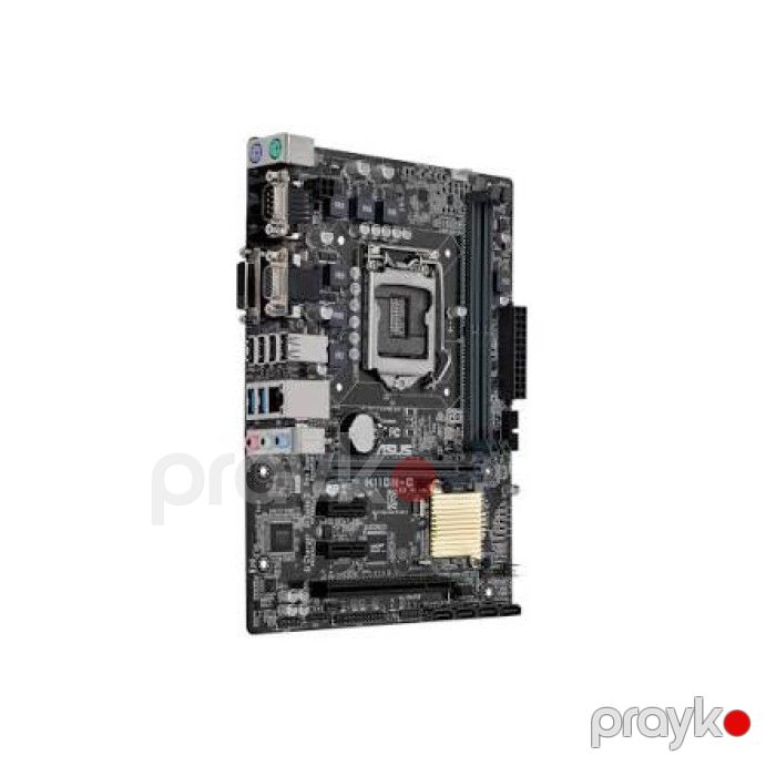 ASUS H110M-C 90MB0NY0-M0EAY0 Intel H110 LGA1151 DDR4 microATX Ana Plata — Elektronika, Bakı (2)