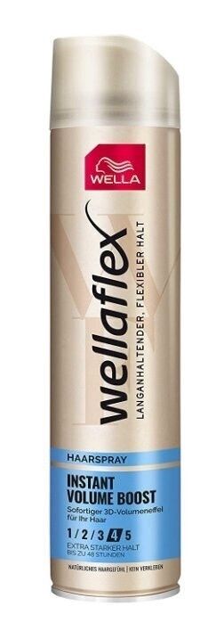 Saç üçün lak Wella Wellaflex Instant Volume Boost 250 ml — Bakı