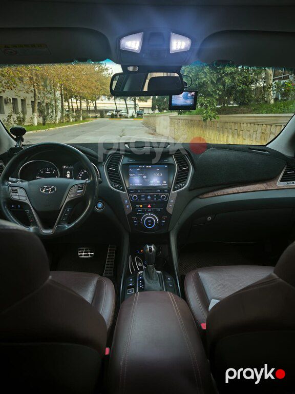 Hyundai Santa Fe, 2.0 L, 2016 il, 234 500 km — Avtomobillər, Bakı (3)