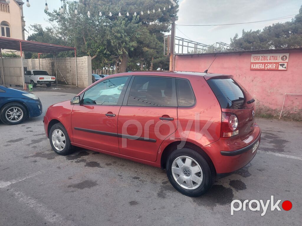 Volkswagen Polo, 5 qapılı hetçbek. Rəngi: qırmızı. Texniki və — Avtomobillər, Digah (3)
