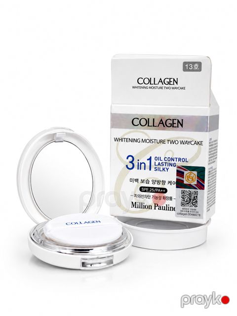 Kompakt kirşan Million Pauline Collagen 3in1 - 13N Fair Ivory — Bakı