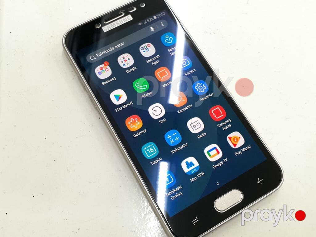 Samsung Galaxy J2 Pro 2018, 16 GB, rəng - Qızılı, Zəmanət, Düyməli, Sensor — Samsung, Gəncə (2)