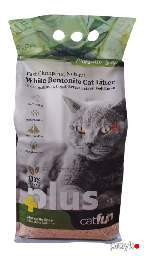 Pişik tualeti üçün doldurucu Cat Fun Plus Marseille Soap, 5 l — Bakı